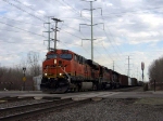 070322013 Westbound BNSF freight crossing 85th Ave (M.P. 19.3) on Staples Sub.